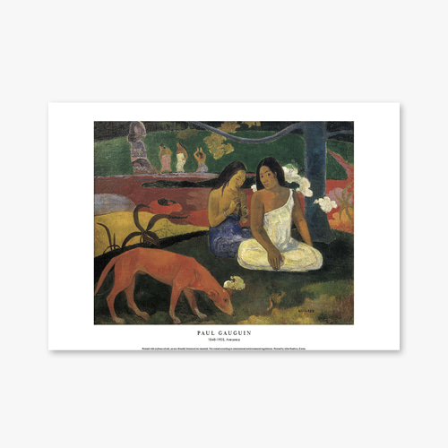타임세일40%) [B4] 명화 포스터 001 Paul Gauguin Arearea 폴 고갱